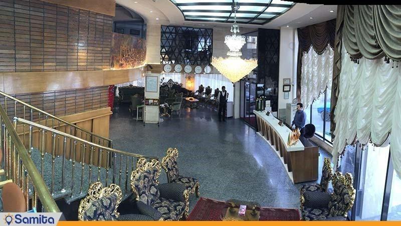 لوبي فندق شارستان مشهد